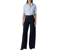 Levi's Women's 728 Hr Wide Leg Jeans, Retro Rinse Lb, 28W x 30L
