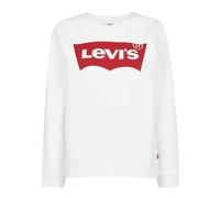 Levis Womens Batwing Logo Crew Neck Sweatshirt - White - 14 UK - White - 100% Mixed