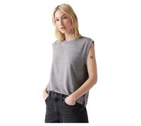 Levi's Women's Boxy Tank T-Shirt, Triblend Header Gray, S