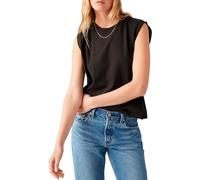 Levi's Women's Boxy Tank Top, Caviar Slub, XS