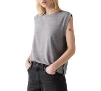 Levi's Women's Boxy Tank Top, Triblend Header Gray, XS