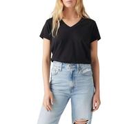 Levi's Women's Boxy V-Neck T-Shirt, Caviar Slub, L