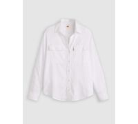 Levi's Women's Doreen Utility Woven Shirts, Bright White, XS