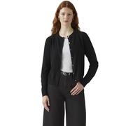 Levi's Women's Cardigan with Crew Neck, Soft, Black (Anthracite Night), M