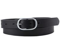 Levi's Women's Charlie Normal Buckle Belt, Regular Black, 100