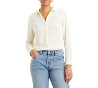 Levi's Women's Classic Fit Bw Shirt with Button-Down Collar, Savannah Stripe Anise, M