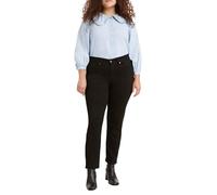Levi's Women's Classic Straight Jeans, Soft Black, 31W / 30L