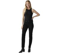 Levi's Women's Classic Straight, Soft Black, 33 W/30 L