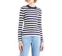 Levi's Women's Crew Rib Sweater Oreo Cookie Multi (Multi Colour) L -