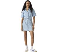 Levi´s ® Logan Western Short Sleeve Dress Blue S Woman