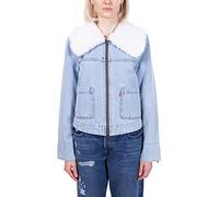 Levi's - Women's Denim Jacket with Sherpa Collar, blue, S