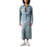 Levi's Women's Denim Midi Shirt Dress Feeling This Blue 30