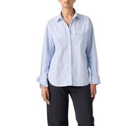 Levi's Women's Denim Shirt Harlie in Cotton with Pointed Collar, Blue (Amari Stripe Chambra), M