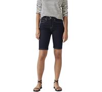 Levi's Women's Denim Shorts Shaping Bermuda with Stretch, Mid Rise, Blue (Darkest Sky), 27