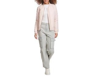 Levi's Women's Diamond Quilted Bomber Jacket with Front Pockets-Regular & Plus Sizes, Peach Blush, XL