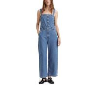 Levi's Women's Drea Jumpsuit Cause And Effect Blue XL