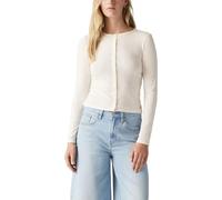 Levi's Women's Dry Goods Pointelle Long Sleeve Tee Gardenia White XS