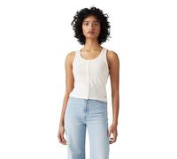 Levi's Women's Dry Goods Pointelle Tank Top Gardenia White L