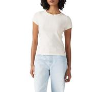 Levi's Women's Dry Goods Pointelle Tee Gardenia White S