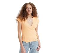 Levi's Women's Dry Goods Pointelle Wrap Sweater, Almond Cream., XS