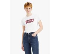 Levi's Womens Emme Patchwork Bw Fill Bright White The Perfect T-Shirt