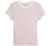 Levi's Women's Essential Housemark Short-Sleeved T-Shirt, Gianna Stripe Zephyr, M