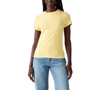 Levi's Women's Essential Housemark Short-Sleeved T-Shirt, Mood Yellow, S