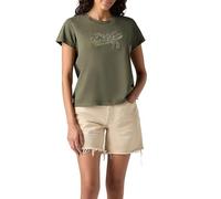 Levi's Women's Graphic Boxy Tee Deep Depths Green L