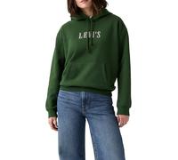 Levi's Women's Graphic Everyday Hooded Sweatshirt, Hoodie Rhinestone Se, S