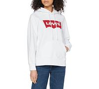 Levi's Women's Graphic Sport Hoodie Housemark Hoodie W, White, XS