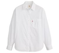 Levi's Women's Harlie New Boyfriend Button Down Shirt, Bright White, L