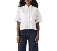 Levi's Women's Harlie Ss Cropped Shirt Button Down Shirt (Pack of 1)