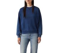 Levi's Women's Heritage Crewneck Sweatshirt Medium Indigo Blue XS