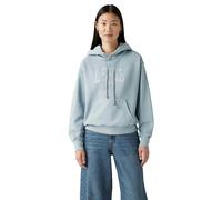 Levis Women's Heritage Graphic Hoodie - Blue - Blue - XS