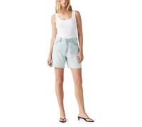 Levi's Women's High Rise Baggy Linen Denim Shorts Luxury Trip Short Blue 28