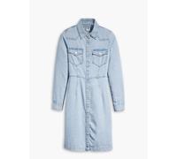 Levi's Womens Hip To Be Square 2 Otto Western Dress - Blue - Size X-Small