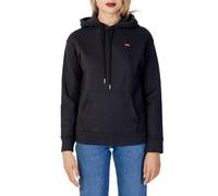 Levi's 100% Cotton Small Logo Standard Hoodie - Black, Black, Size Xs, Women Black