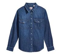 Levi's Women's Iconic Western Shirt, Air Space 2, XXS