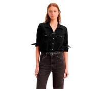 Levi´s ® Iconic Western Long Sleeve Shirt Black XS Woman