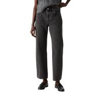 Levi's Women's Jeans 501 90s Ankle in Cotton, Straight Fit, Black (Smooth Operator), W24/L29