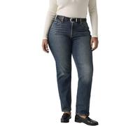 Levi's Women's Jeans 501 Curve High Rise, Straight Fit, Blue (Cold Summer), W33/L30