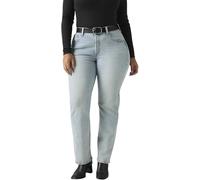 Levi's Women's Jeans 501 Curve High Rise, Straight Fit, Blue (Laugh and Lie), W25/L30