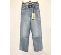 Levi's for woman. 72693-0055 Ribcage straight ankle jeans blue (27/27), Casual, Cotton, Denim, Sustainable