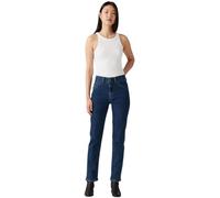 Levi's Women's Jeans Tailored 724 High Rise, Straight Fit, Blue (Seams to Work), W28/L34