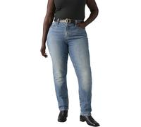 Levi's Women's Jeans Wedgie Slim High Rise in Vintage Look, Blue (City Slim), W27/L30