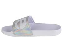 Levi's Women's June L S Flip Flops, Silver, 4 UK