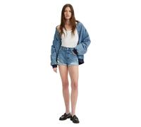 Levis Womens/Ladies 501 Selvedge High Rise Casual Shorts - Denim - Denim - 27R