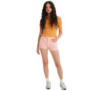 Levis Womens/Ladies 501 Selvedge High Rise Casual Shorts - Pink - Pink - 27R