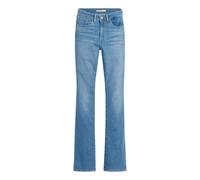 Levis Womens/Ladies 725 Tribeca Sun Leather Patch Bootcut Jeans - Denim - Denim - 32R