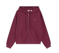 Levis Womens/Ladies Everyday Full Zip Hoodie - Burgundy - Burgundy - 16 UK